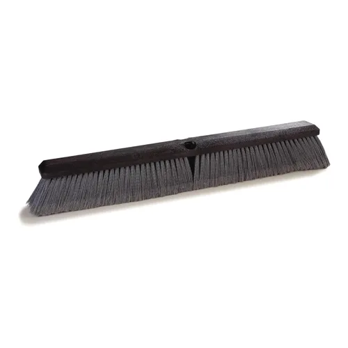 Miniatura 3 de SPARTA Flo-Pac cepillo de piso de plástico, cepillo para limpieza, 18 pulgadas, negro Negro/Negro