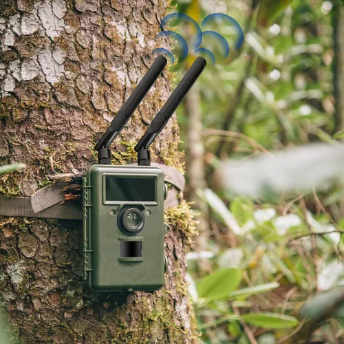 Miniatura 3 de Bingfu Antena de cámara celular 4G LTE 8dBi RP-SMA macho (10 unidades) compatible con Spypoint Link Micro Solar EVO Link S Dark Wildlife Hunting