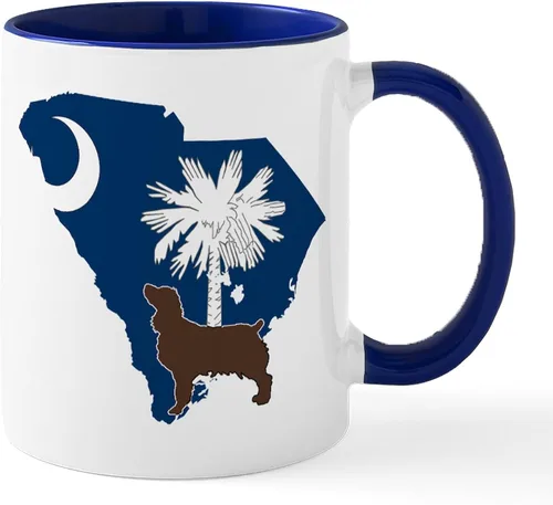 Miniatura 33 de CafePress Taza de café de cerámica de 11 oz (11.0 fl oz) de la bandera de Carolina del Sur Taza con la bandera de Carolina del Sur