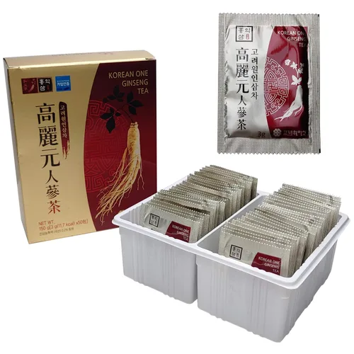 Miniatura 3 de LENITH Té coreano de gránulos de extracto de raíces de ginseng panax 50T 5.29 oz (0.11 oz X 50 bolsas)