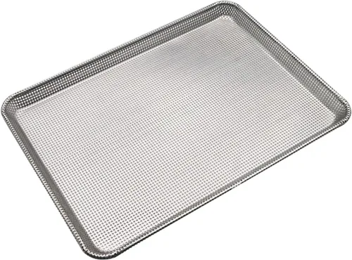Miniatura 2 de Bandeja de aluminio para hornear (9.5x13 pulgadas perforada entera)