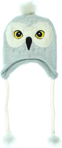 Miniatura 2 de Gorro de Harry Potter con diseño de búho color gris