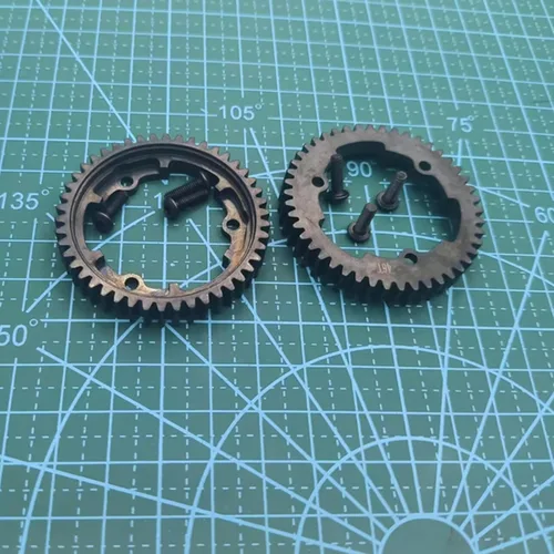 Miniatura 5 de 2 unids endurecer acero 46T engranaje principal 1 Mod M1 para 1/5 Traxxas X-Maxx 1/7 Traxxas XO-1 1/10 Traxxas E-Revo 2.0 MAXX 1/6 Traxxas XRT 6447