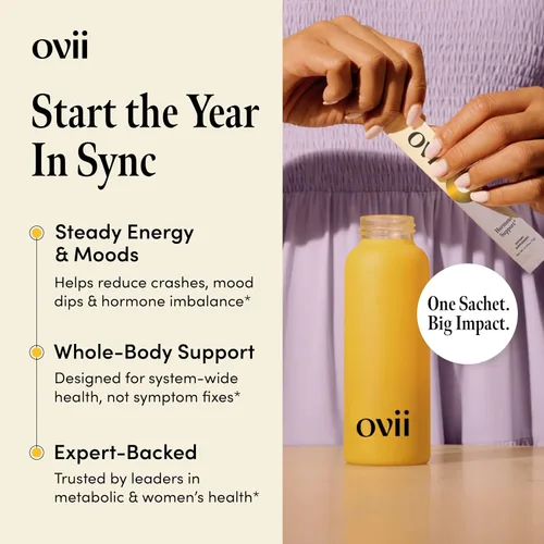 Miniatura 2 de Ovii Apoyo metabólico para mujeres – Morera blanca Reducose® con mio-inositol y D-Chiro Inositol 40:1 Blend – Bienestar diario, equilibrio