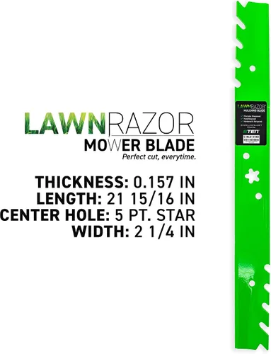 Miniatura 2 de 8TEN LawnRAZOR - Cuchilla para Husqvarna HU700F HU700H HU725AWD HU725AWDH HU800AWDH Walk Behind 587199603 (talada)