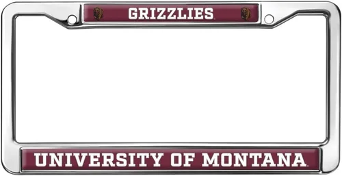 Miniatura 55 de Texas A&M University - Texarkana Mascot - Marco de metal estándar para placa de matrícula de tamaño completo