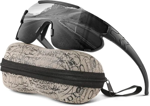 Miniatura 18 de Gafas de sol polarizadas de béisbol para niños: gafas de sol deportivas para niños y niñas de 3 a 12 años, lentes de sol para ciclismo y correr