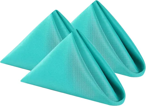 Miniatura 29 de Cupuamon Servilletas de Tela 20x20 pulgadas de Poliéster Lavables Servilletas de Cena Suaves Servilletas de Mesa para Bodas Fiestas Cenas Banquetes