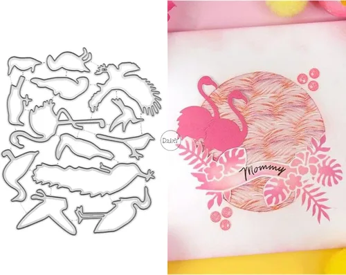 Miniatura 22 de DzIxY Lindas matrices de corte de metal de mariposa de insectos para hacer tarjetas, juegos de troqueles de papel para grabar, álbum, plantillas