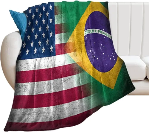 Miniatura 11 de Manta con la bandera de Nicaragua, manta suave y ligera, colcha duradera para decoración del hogar, manta de sofá de 30 x 40 pulgadas