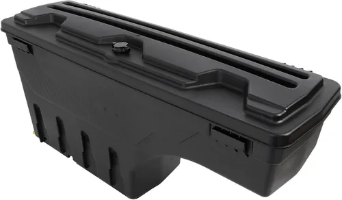 ROADFAR Caja de almacenamiento de repuesto para caja de camión para Toyota para Tacoma 2019-2020 Caja de herramientas con cerradura para caja de