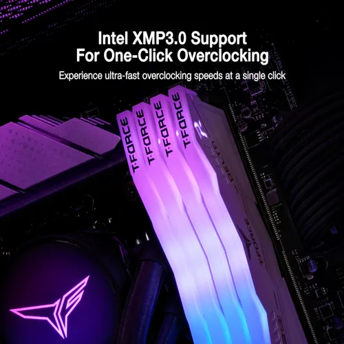 Miniatura 3 de TEAMGROUP T-Force Delta RGB DDR5 Ram 32 GB (2 x 16 GB) 6000 MHz PC5-48000 CL30 Intel XMP 3.0 y AMD Expo Módulo de memoria de escritorio compatible