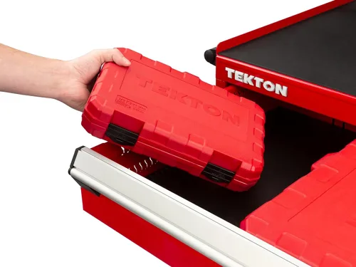 Miniatura 4 de TEKTON SIB92311 - Juego de llaves de vaso de impacto hexagonal de 1/2 pulgada con funda, 24 piezas (1/4-3/4 pulgadas, 0.236-0.748 in)