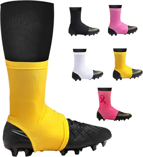 Miniatura 8 de Spats - Fundas para tacos de fútbol, fundas para tacos juveniles, fundas para tacos de bicicleta, fundas para tacos de fútbol que mantienen la Blanco