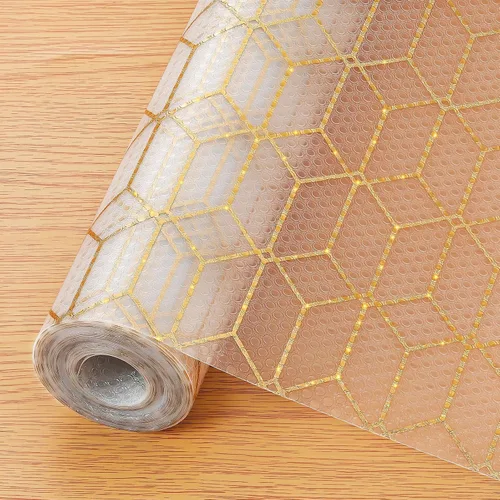 Miniatura 17 de Cooyes Revestimiento de Estante para Gabinetes de Cocina – Forro de Cajón Impermeable No Adhesivo – Material EVA Duradero Papel de Estante Fácil