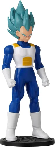 Miniatura 5 de Dragon Ball Flash Series Super Saiyan Blue Vegeta 4 pulgadas de alto SS Blue Vegeta Figura de acción La mercancía de Dragon Ball Super Anime