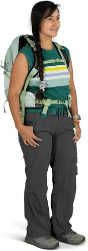 Miniatura 11 de Osprey Tempest 22L Mochila ligera de senderismo para mujer, mochila pequeña para viajes y campamentos, verde menta helada/Botánica