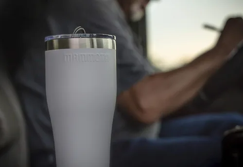 Miniatura 3 de Mammoth Coolers Rover - Vaso térmico de doble pared con aislamiento al vacío, acero inoxidable, 30 onzas