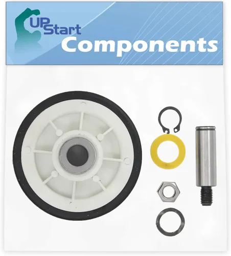 Kit de rodillo de soporte de tambor 12001541 de repuesto para secadora Maytag MDG9206BWW - Compatible con rueda de tambor 303373 - Marca UpStart