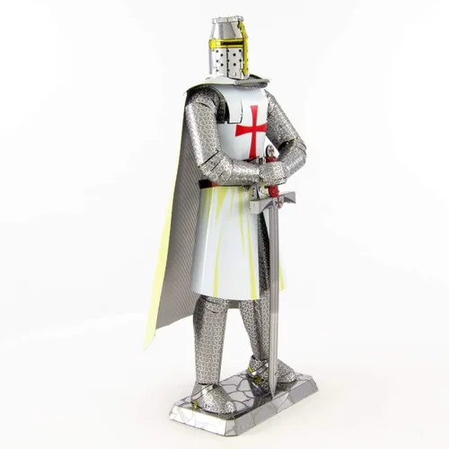 Miniatura 4 de Fascinations Kit de modelo de metal 3D de Caballero Templario de la serie Premium de Metal Earth