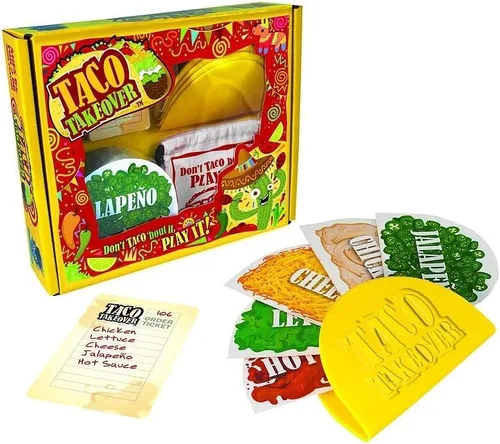 Miniatura 2 de University Games Taco Takeover juego de fiesta de cocina para niños