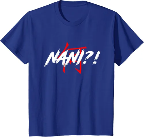 Miniatura 57 de Nani Meme Anime Japanese Camiseta, Negro, S