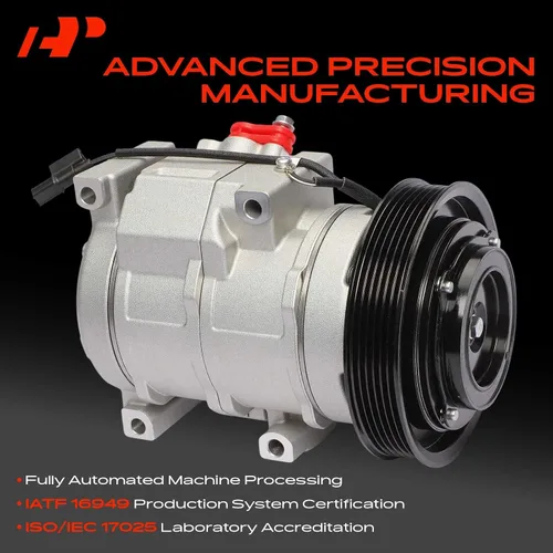 Miniatura 3 de Compresor de aire acondicionado A-Premium con embrague Compatible con Acura MDX 2007-2013, ZDX 2010-2013 y Honda Odyssey 2008-2017, Pilot 2008-2015