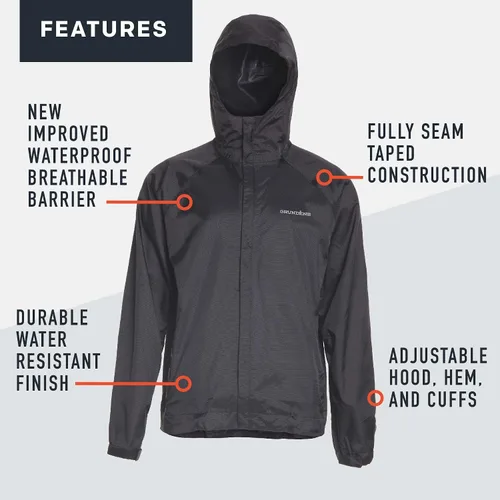 Miniatura 3 de Grundéns Weather Watch - Chaqueta de pesca con capucha