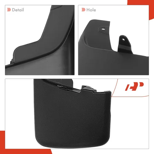 Miniatura 7 de A-Premium Aletas de barro compatibles con Ford F-250 F-350 F-450 F-550 Super Duty 2011-2016 Pickup, sin necesidad de taladrar protectores de lodo