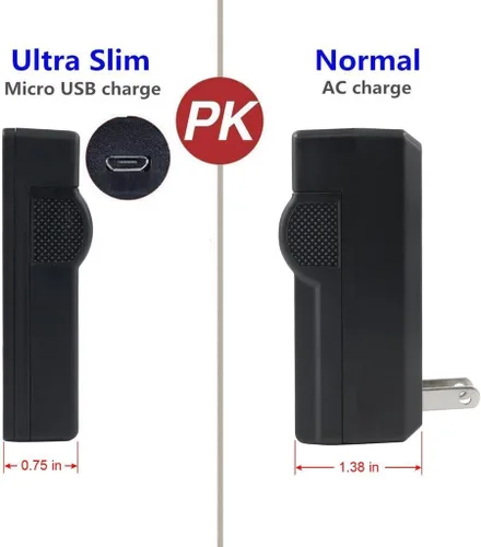 Miniatura 3 de Kastar Battery (X2) & Slim USB Charger for Samsung IA-BP105R & HMX-F80 HMX-F90 HMX-F800 HMX-F900 SMX-F50 SMX-F53 SMX-F54 SMX-F500 SMX-F501 SMX-F530