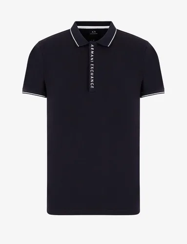 Miniatura 6 de AX ARMANI EXCHANGE - Polo de punto con cremallera para hombre