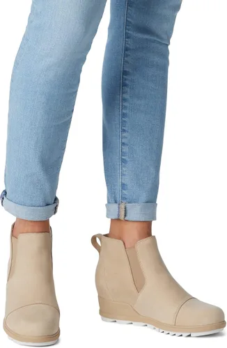 Miniatura 6 de Sorel - Botas cortas hasta el tobillo para mujer Evie, piel de ante impermeable, suela de cuña