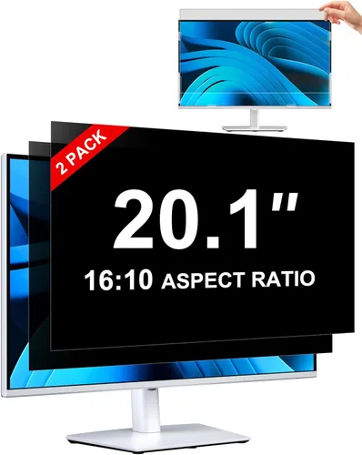 Miniatura 10 de ZOEGAA Pantalla de privacidad, pantalla de privacidad extraíble para monitor de computadora, antirreflejos y luz azul, compatible con HP Dell