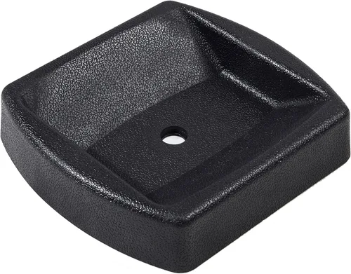 LEORAY Jack Wheel Chock, Muelle de rueda de goma reforzada para caravanas y remolques (rueda doble)