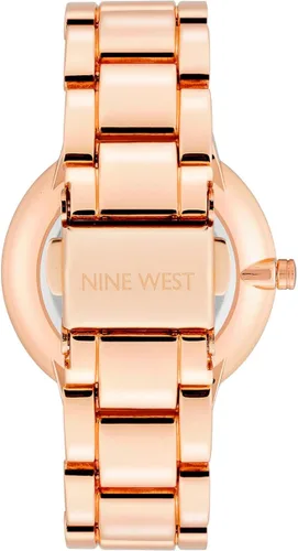 Miniatura 3 de Nine West Womens Crystal Accented Bracelet Watch