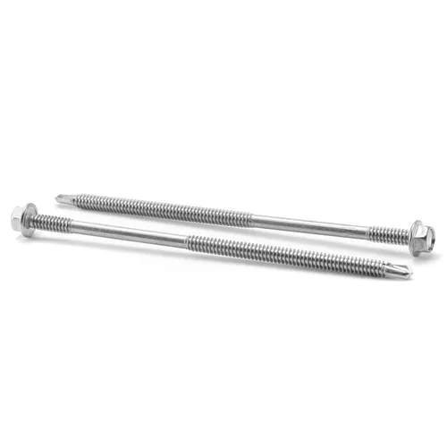 Miniatura 14 de Tornillos de chapa metálica #8 x 3/4 pulgadas, 100 tornillos de acero inoxidable 410 tornillos autorroscantes rápidos de acero inoxidable 410 SG TZH