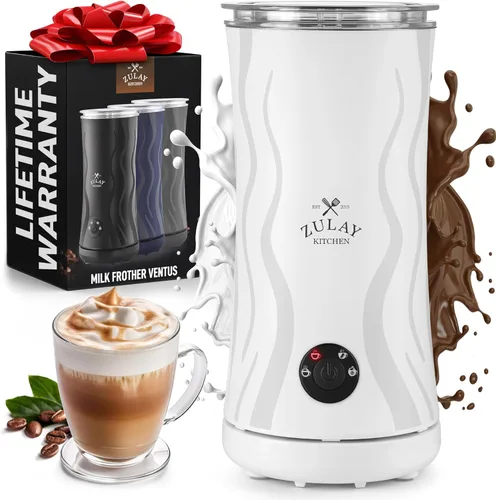 Miniatura 45 de Varita de espumador de leche mini y potente – Potente espumador de café de mano, mezclador de bebidas operado con batería – Tamaño de bolsillo Azul