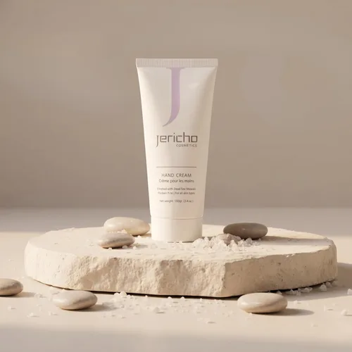 Miniatura 7 de Jericho Cosmetics Crema de manos – Hidratante y nutritiva con aloe, aceite de oliva y sales del mar muerto – Fórmula hidratante con hamamelis