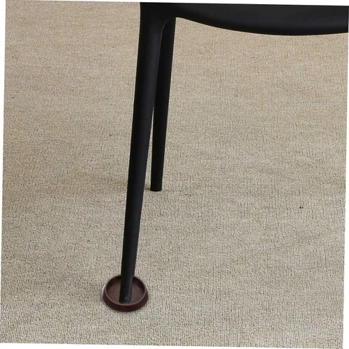 Miniatura 6 de Tapones de cama, 12 piezas, ruedas fijas para alfombras, muebles para el hogar, ruedas redondas, muebles de plástico, posavasos profesionales