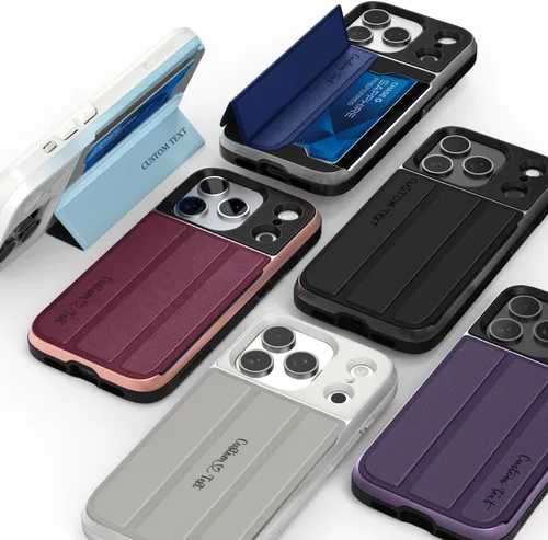Miniatura 61 de VENA vCommute Funda tipo cartera compatible con Apple iPhone 14 (15.5 cm), funda de cuero con tapa plegable, tarjetero con función de soporte