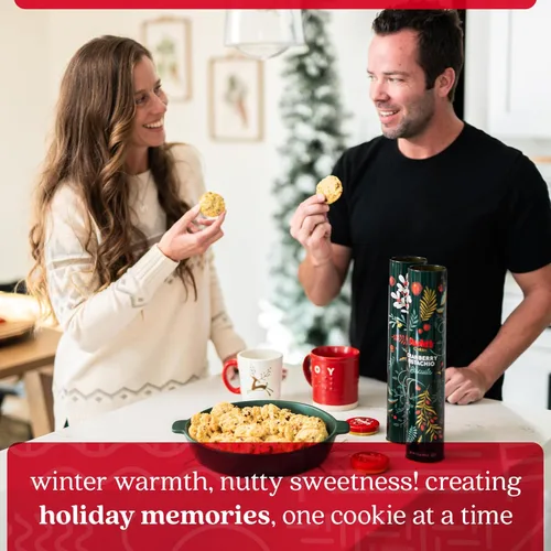 Miniatura 6 de David's Cookies Galletas de pistacho y arándano – Galletas gourmet de panadería con nueces, golosina dulce, caja de regalo para Pascua, Día
