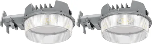 Miniatura 10 de HALO ALB - Luz LED de área de seguridad para exteriores del atardecer al amanecer con 2000 lúmenes, montaje en pared o poste, gris texturizado