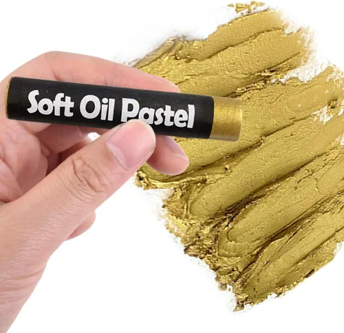Miniatura 2 de Juego de 5 piezas de pasteles suaves al óleo cremosos y vibrantes de color crema para artistas, juego de suministros de arte para profesionales, 5