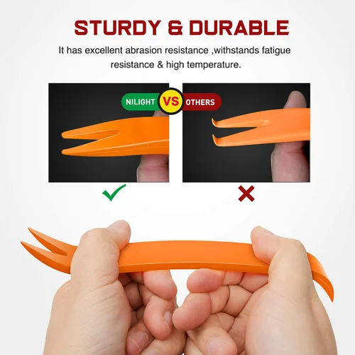 Miniatura 6 de Nilight 150 piezas de sujetadores de parachoques tipo empuje, clips de remache universales para automóviles y sujetadores para parachoques