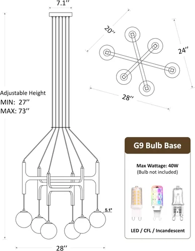 Miniatura 6 de Gran lámpara de araña de granja de madera negra, accesorios de iluminación rústicos de 6 luces para comedor sobre mesa colgante, lámpara de araña
