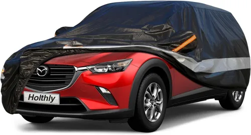 Miniatura 21 de Funda para Automóvil de 10 Capas Impermeable para Todo Clima para Coupé Hatchback, 100% Impermeable Fundas para Automóvil de Exterior Ajuste