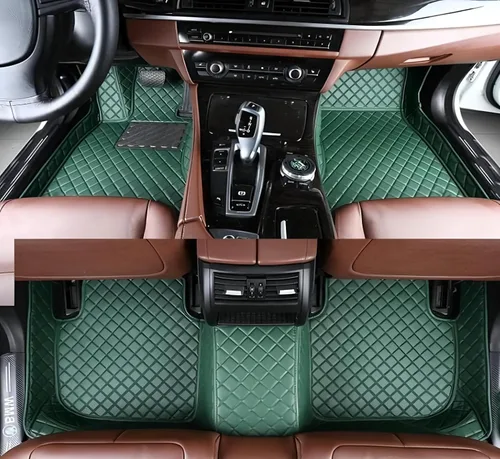 Miniatura 20 de Alfombrillas de Piso de Automóvil de Ajuste Personalizado por SARAHS - Cuero PU Impermeable de Cobertura Completa para la Mayoría de Automóviles