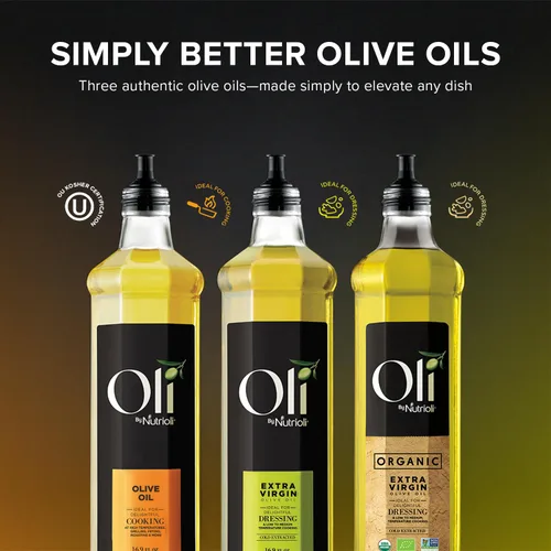 Miniatura 6 de Oli by Nutrioli Aceite de oliva orgánico extra virgen, mezcla auténtica prensada en frío de 3 variedades de aceitunas españolas orgánicas