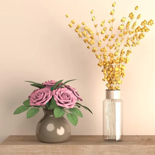 Miniatura 7 de Rosas artificiales realistas, 25 piezas de rosas falsas de aspecto real con tallo para ramos de boda, centros de mesa, despedidas de soltera