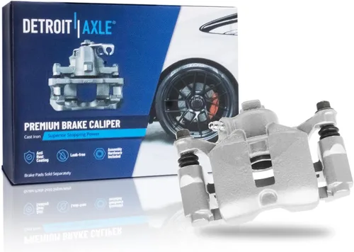 Miniatura 35 de Detroit Axle - Pinza de freno trasera izquierda para Chevrolet Equinox Captiva Sport GMC Terrain Saturn Vue Pontiac Torrent Pinza de freno lateral